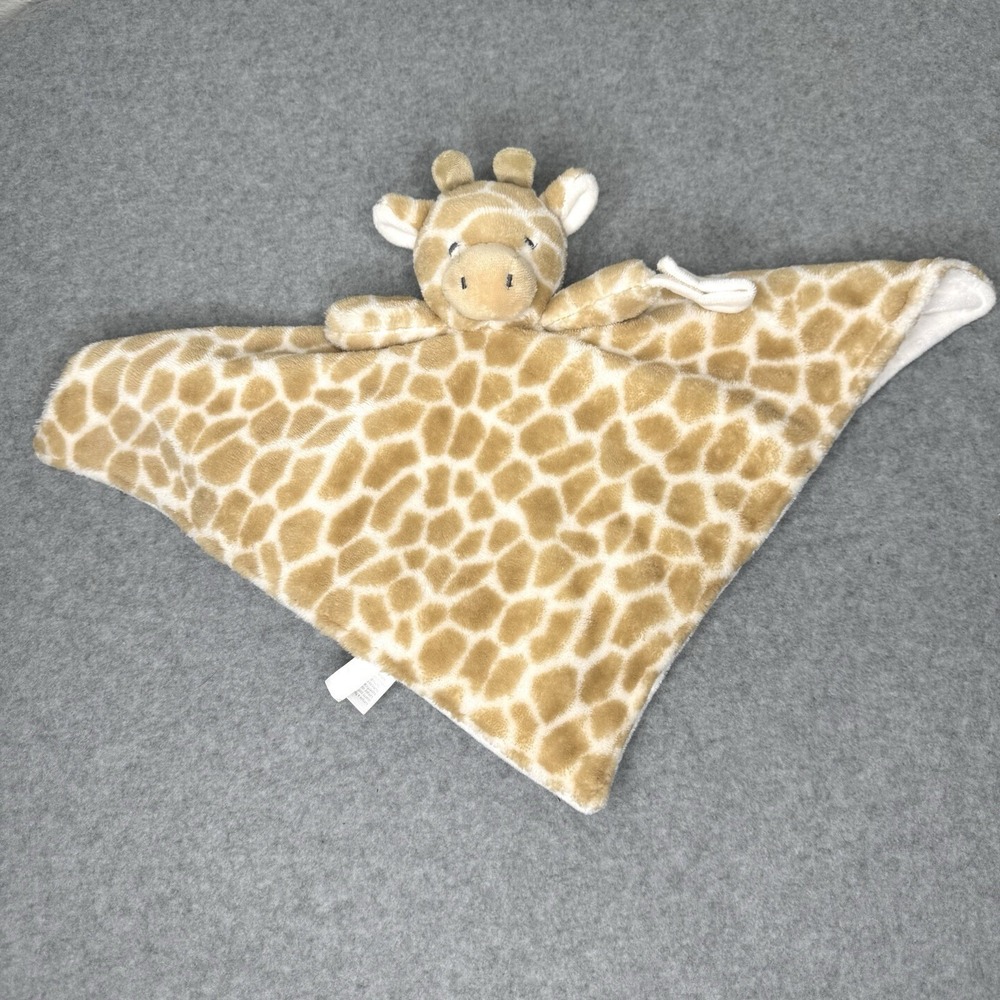 Carter's Giraffe Security Blanket Plush Lovey Pacifier Holder Stuffed Animal